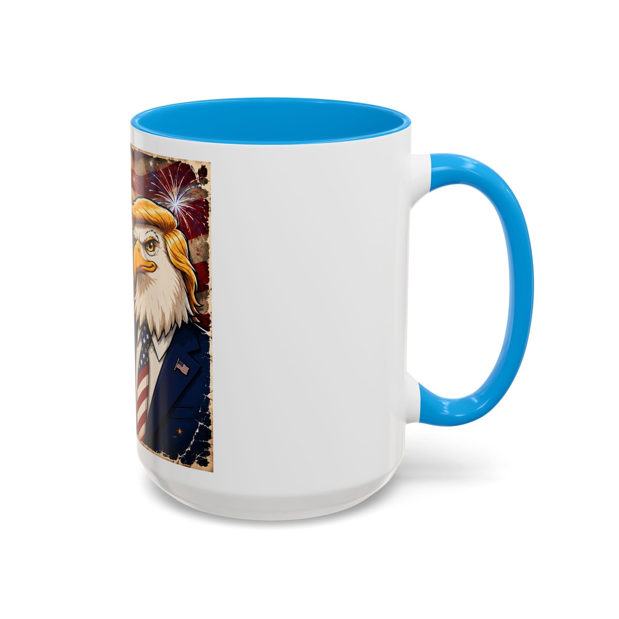 Patriotic Eagle Trump Mug – "Nobody Does Independence Better Than Me" (11oz/15oz)