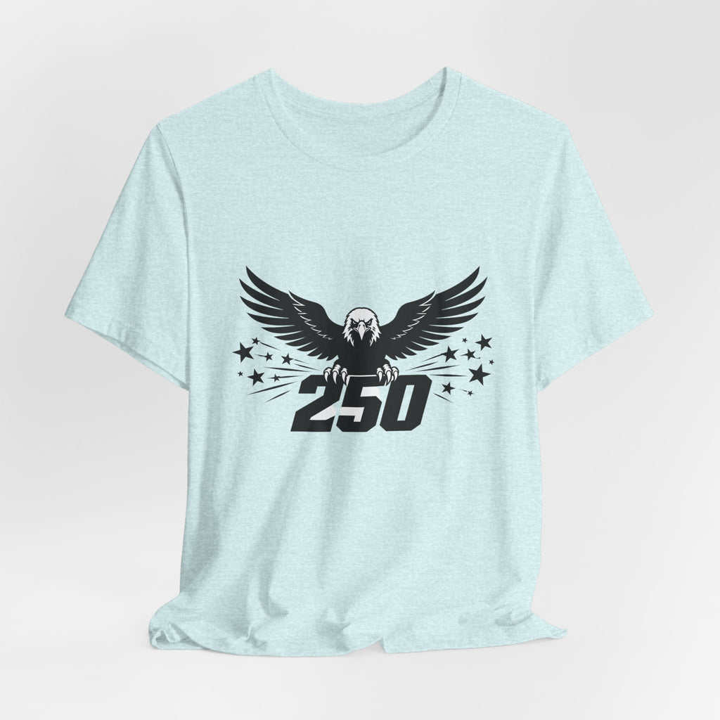 Eagle 250 Graphic T-shirt —  Unisex Patriotic Independence Day T-shirt (multiple colors available)