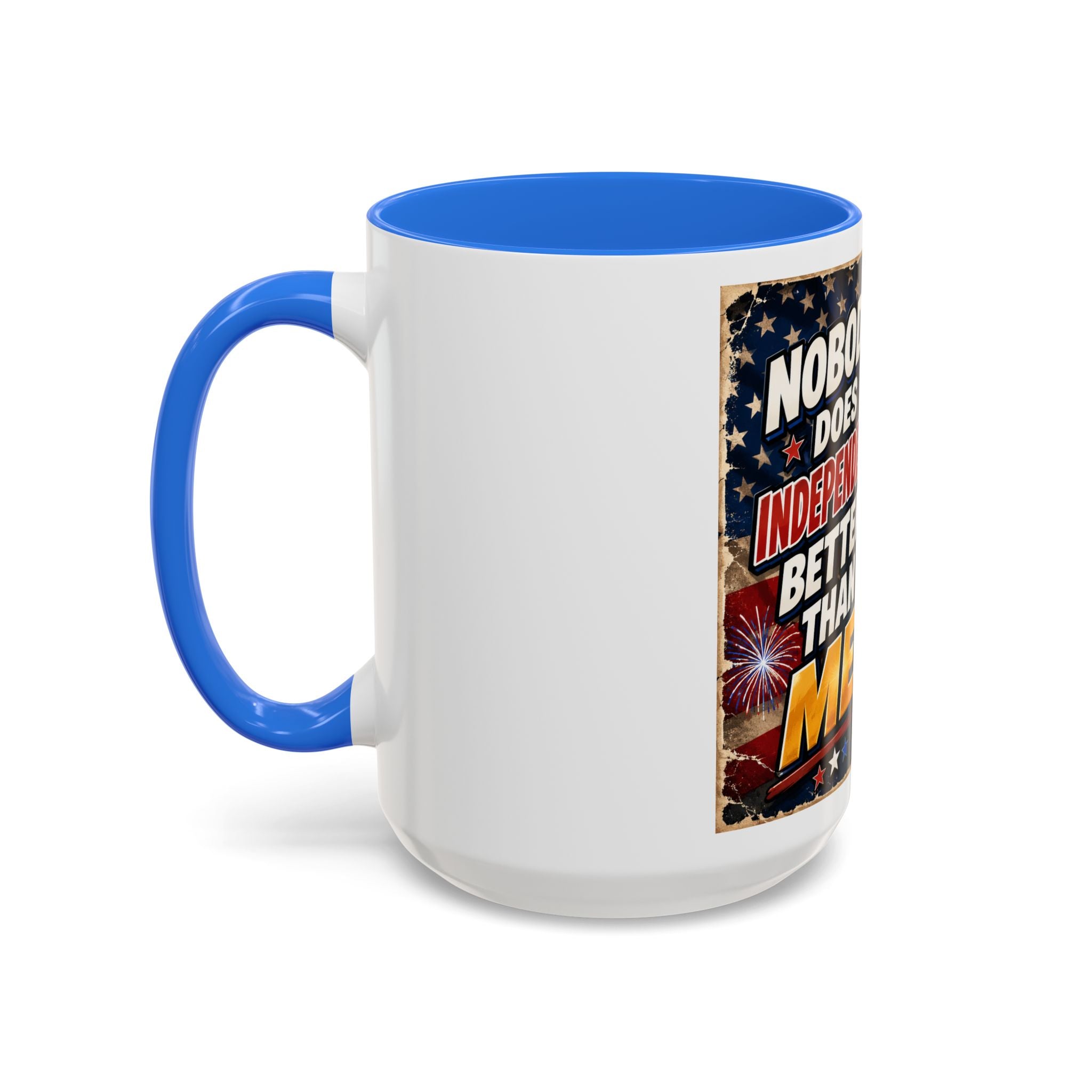 Patriotic Eagle Trump Mug – "Nobody Does Independence Better Than Me" (11oz/15oz)