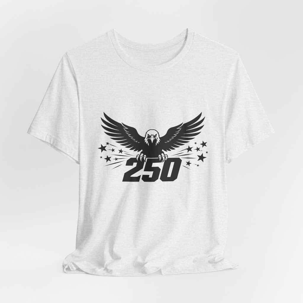 Eagle 250 Graphic T-shirt —  Unisex Patriotic Independence Day T-shirt (multiple colors available)