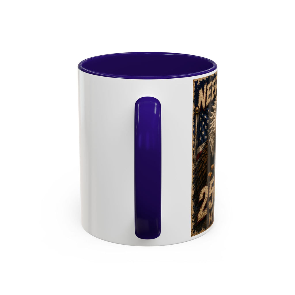 Need Coffee 250 Yrs Without Rest Mug — Patriotic Bald Eagle Coffee Cup (11oz/15oz) (multiple colors available)