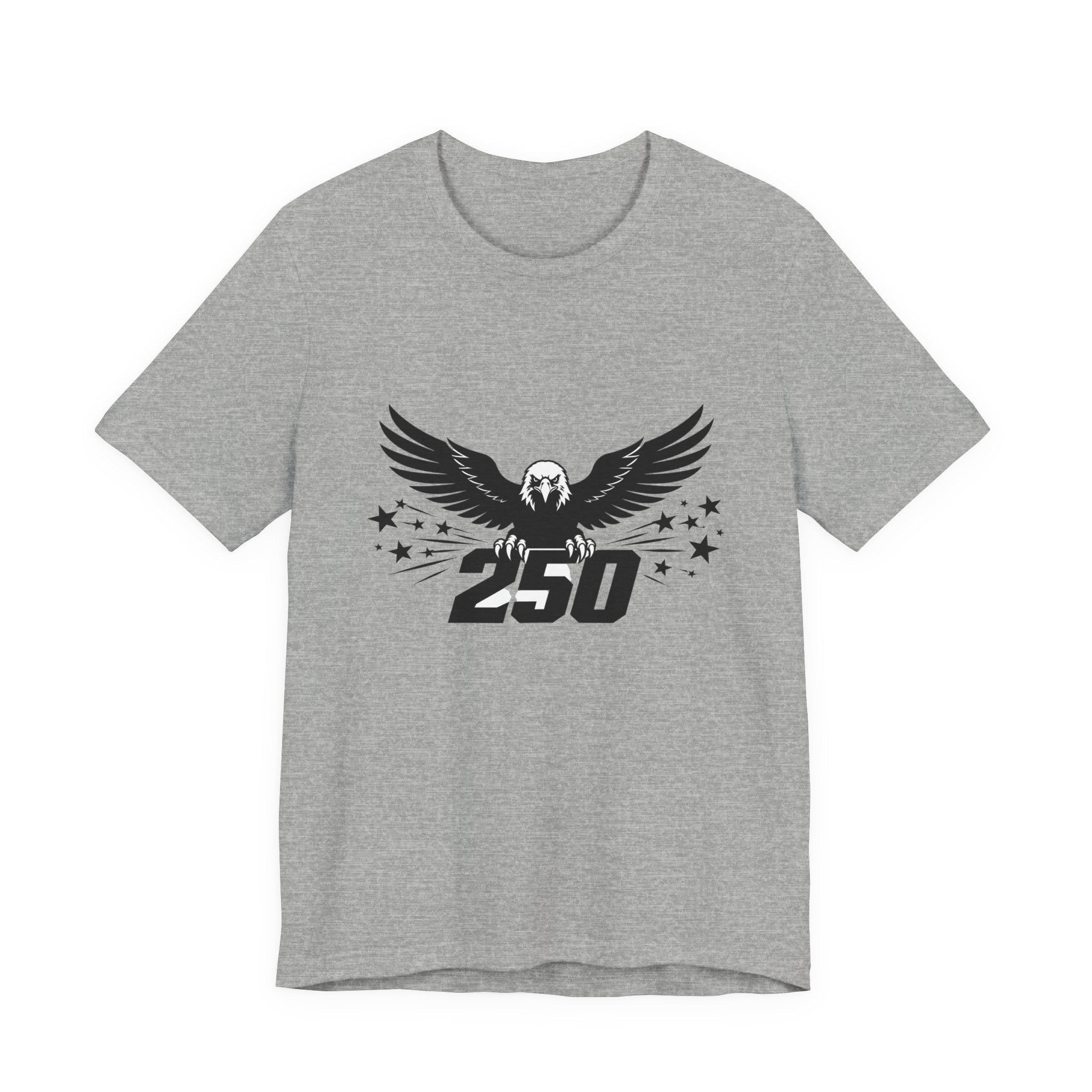 Eagle 250 Graphic T-shirt —  Unisex Patriotic Independence Day T-shirt (multiple colors available)