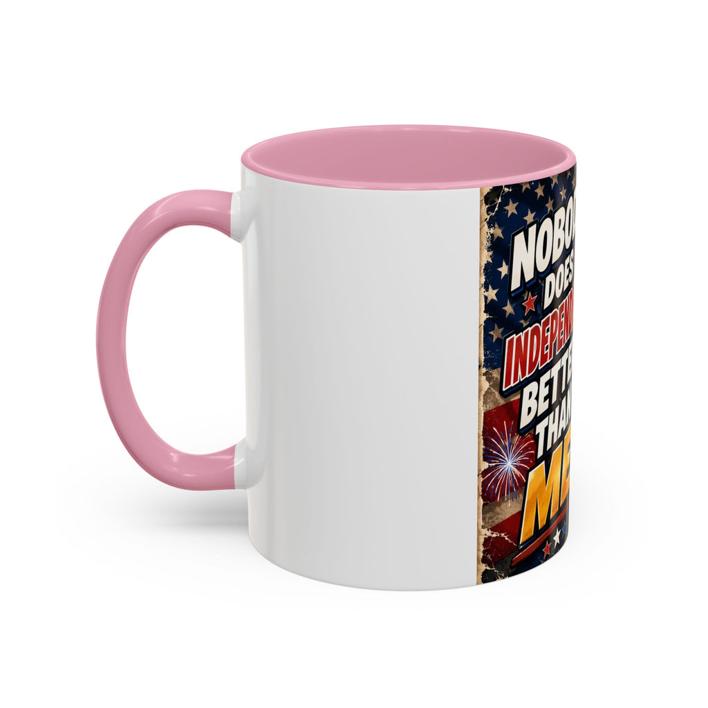 Patriotic Eagle Trump Mug – "Nobody Does Independence Better Than Me" (11oz/15oz)