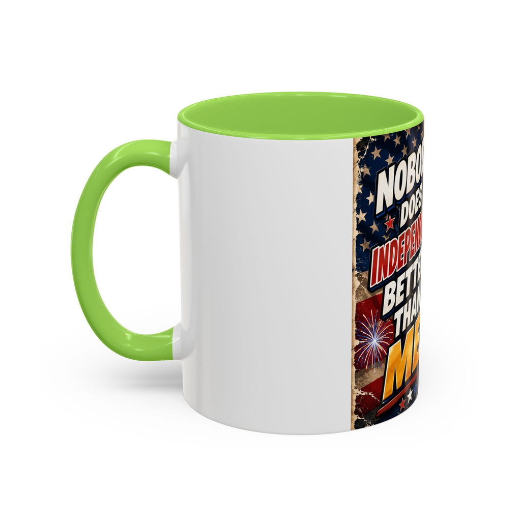 Patriotic Eagle Trump Mug – "Nobody Does Independence Better Than Me" (11oz/15oz)