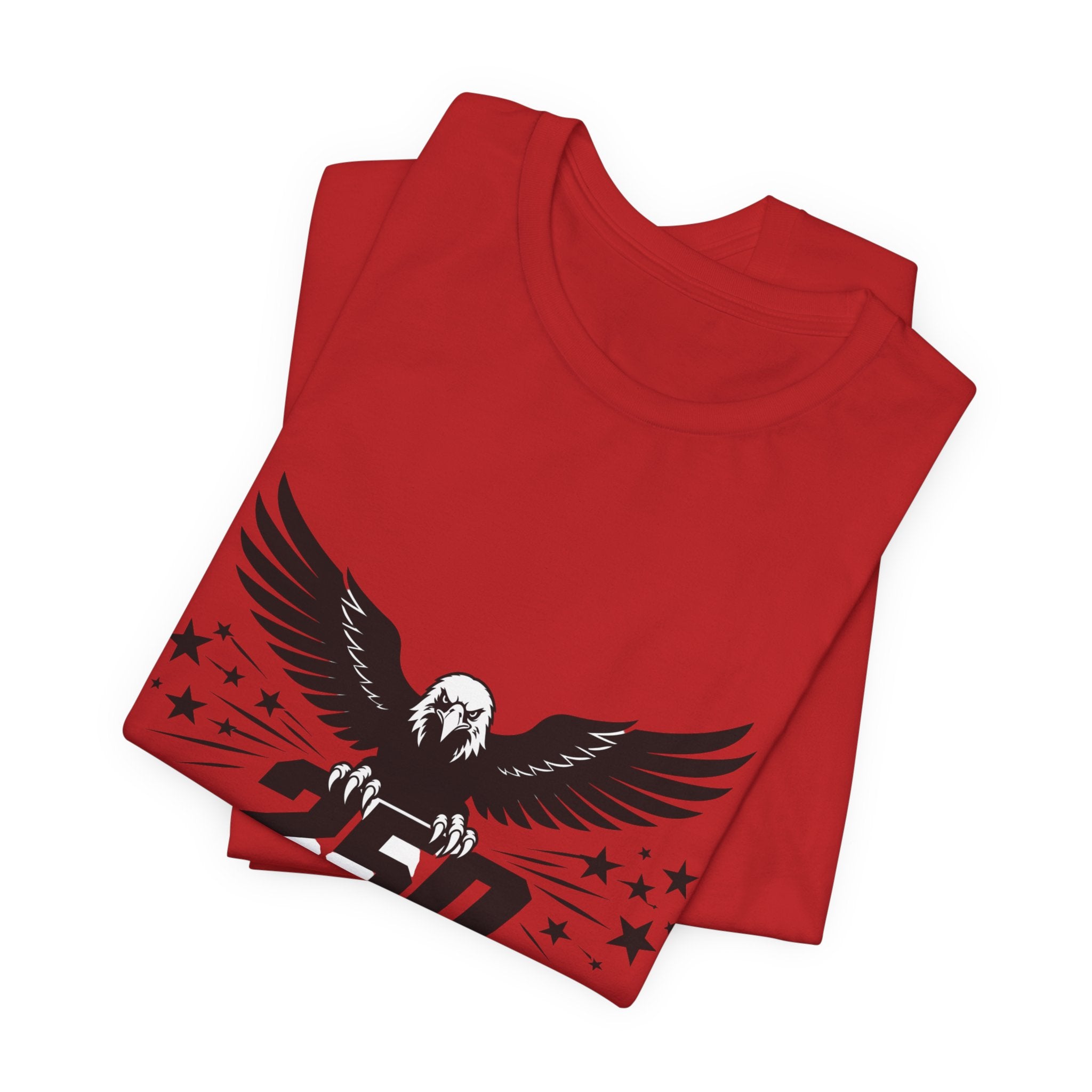 Eagle 250 Graphic T-shirt —  Unisex Patriotic Independence Day T-shirt (multiple colors available)