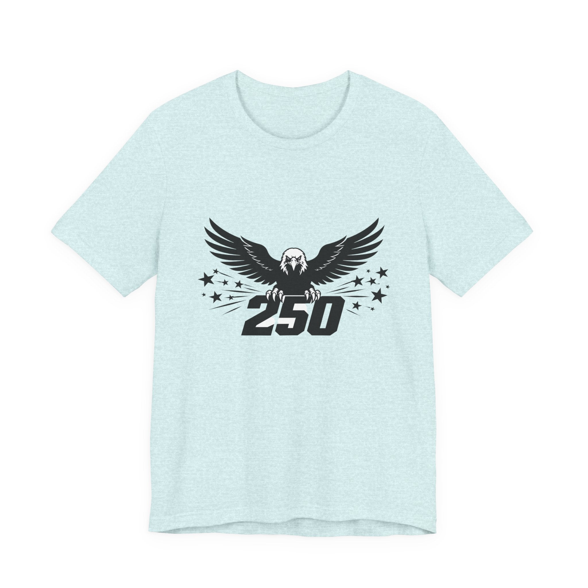 Eagle 250 Graphic T-shirt —  Unisex Patriotic Independence Day T-shirt (multiple colors available)