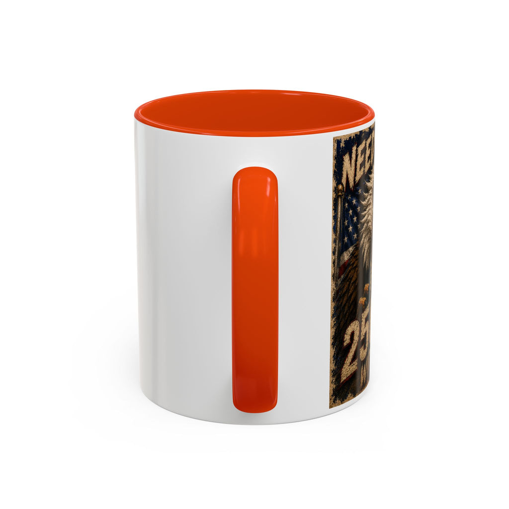 Need Coffee 250 Yrs Without Rest Mug — Patriotic Bald Eagle Coffee Cup (11oz/15oz) (multiple colors available)