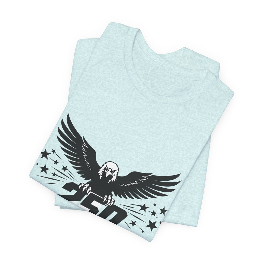 Eagle 250 Graphic T-shirt —  Unisex Patriotic Independence Day T-shirt (multiple colors available)