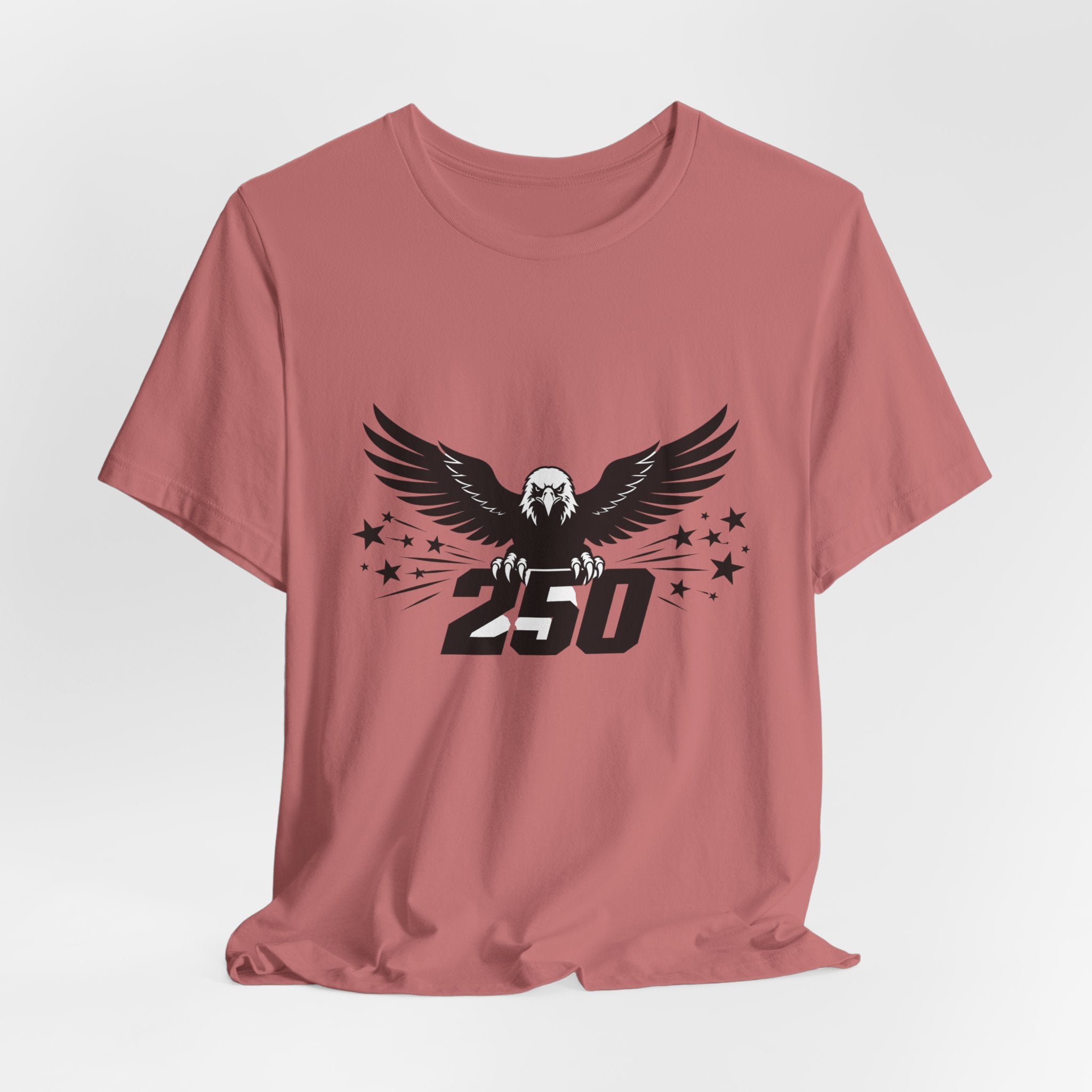 Eagle 250 Graphic T-shirt —  Unisex Patriotic Independence Day T-shirt (multiple colors available)