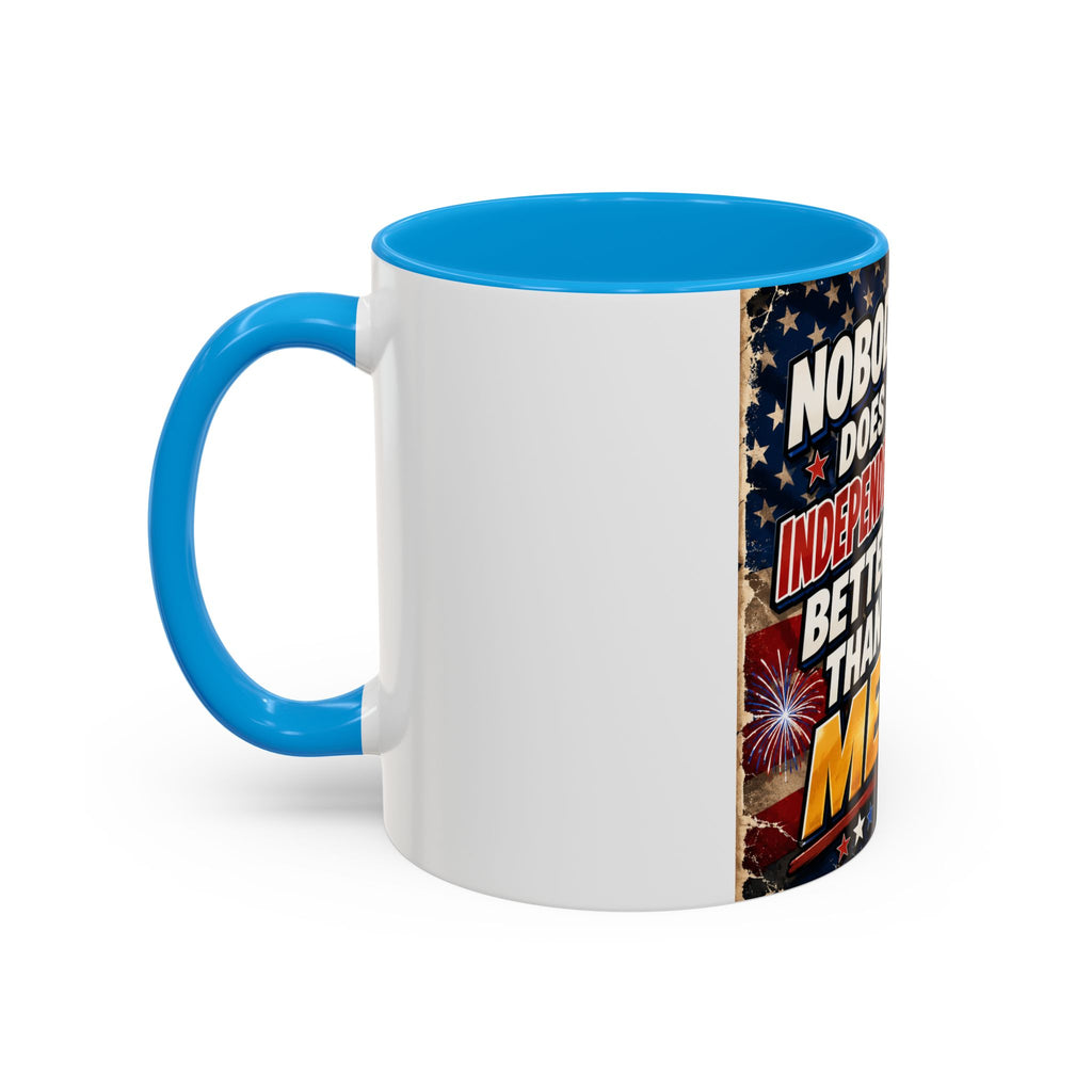 Patriotic Eagle Trump Mug – "Nobody Does Independence Better Than Me" (11oz/15oz)