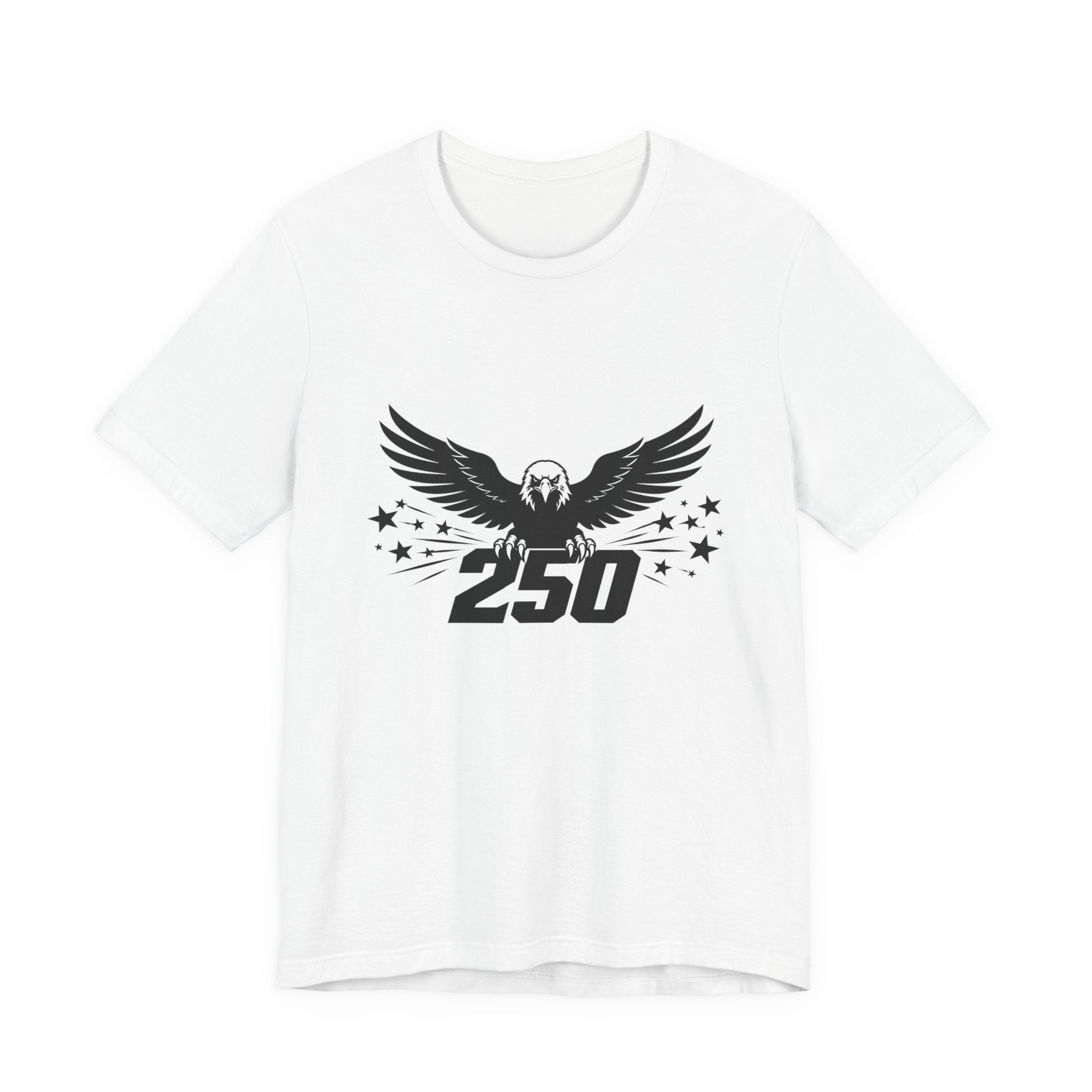 Eagle 250 Graphic T-shirt —  Unisex Patriotic Independence Day T-shirt (multiple colors available)