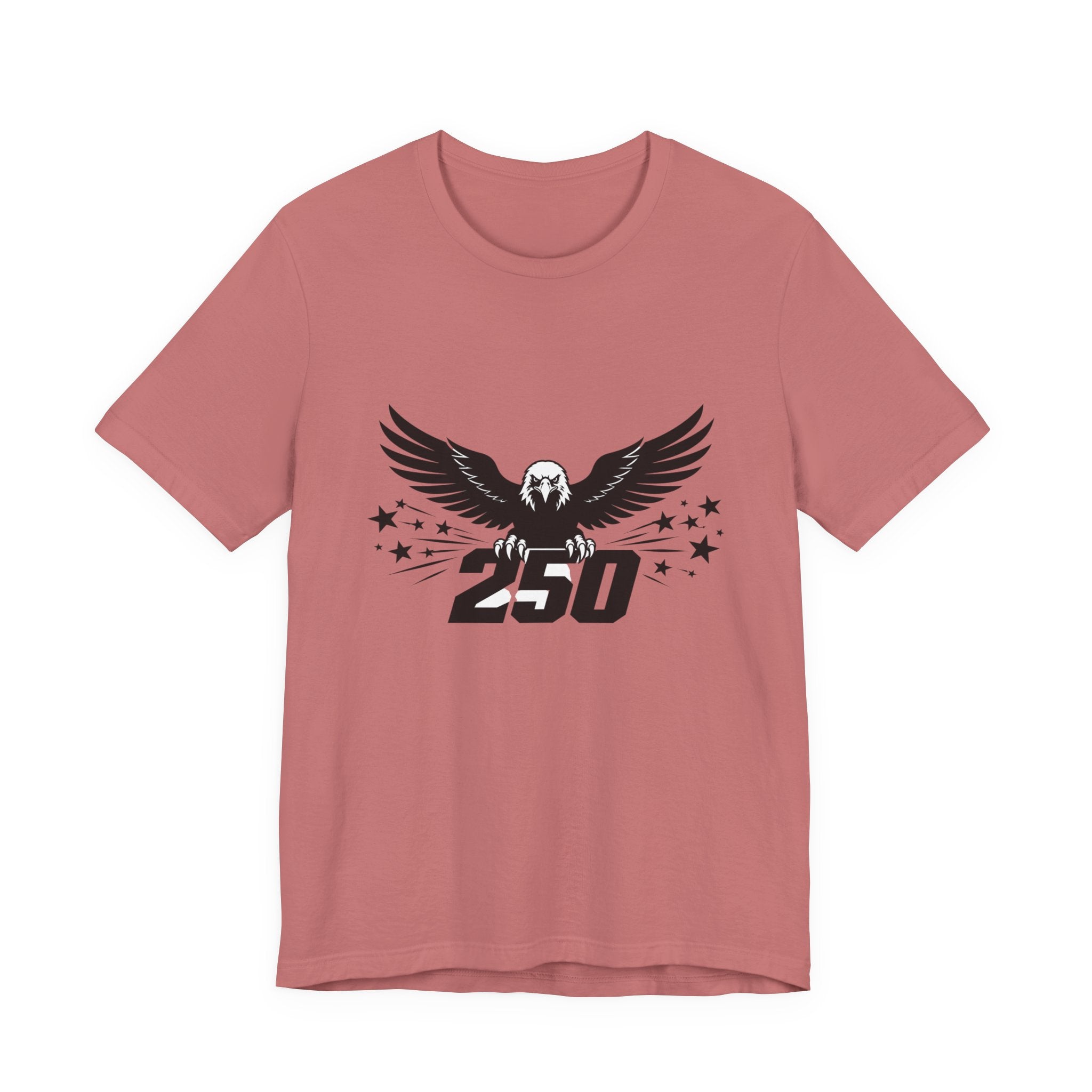 Eagle 250 Graphic T-shirt —  Unisex Patriotic Independence Day T-shirt (multiple colors available)