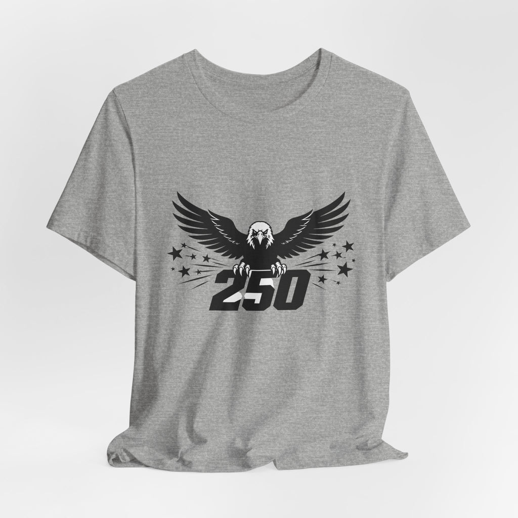 Eagle 250 Graphic T-shirt —  Unisex Patriotic Independence Day T-shirt (multiple colors available)