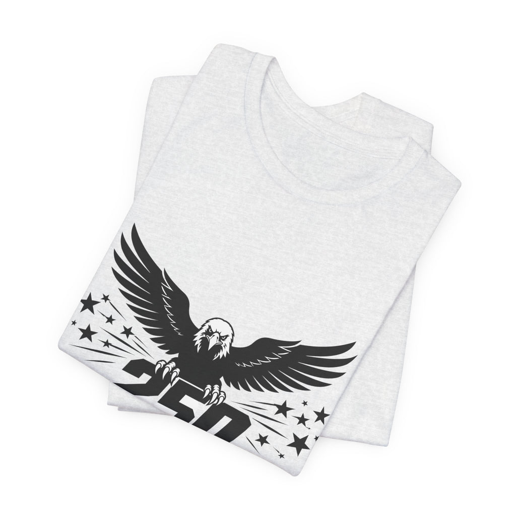 Eagle 250 Graphic T-shirt —  Unisex Patriotic Independence Day T-shirt (multiple colors available)