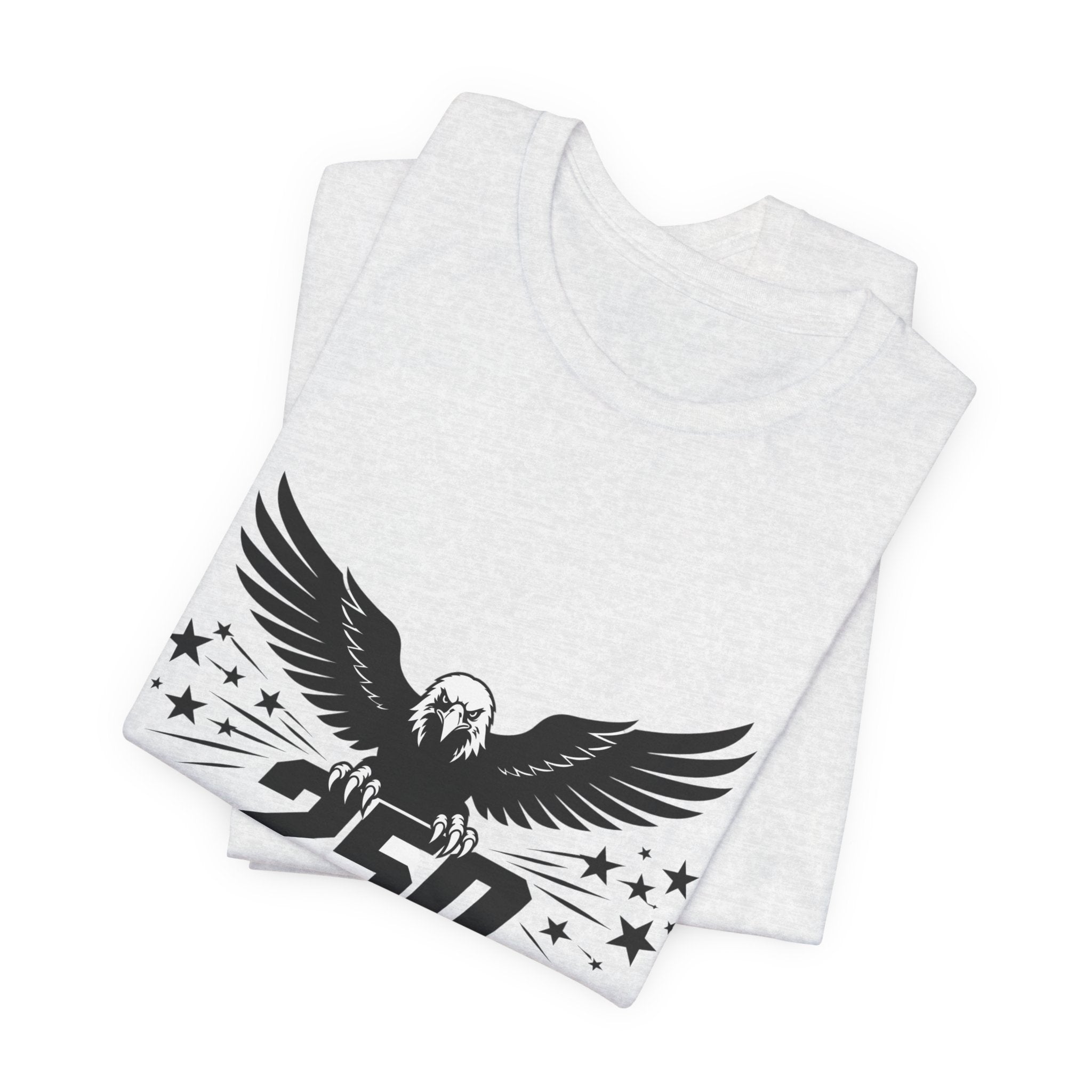 Eagle 250 Graphic T-shirt —  Unisex Patriotic Independence Day T-shirt (multiple colors available)