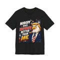 Patriotic Eagle Trump-style Graphic Tee – "Nobody Does Independence Better Than Me" (multiple colors available)