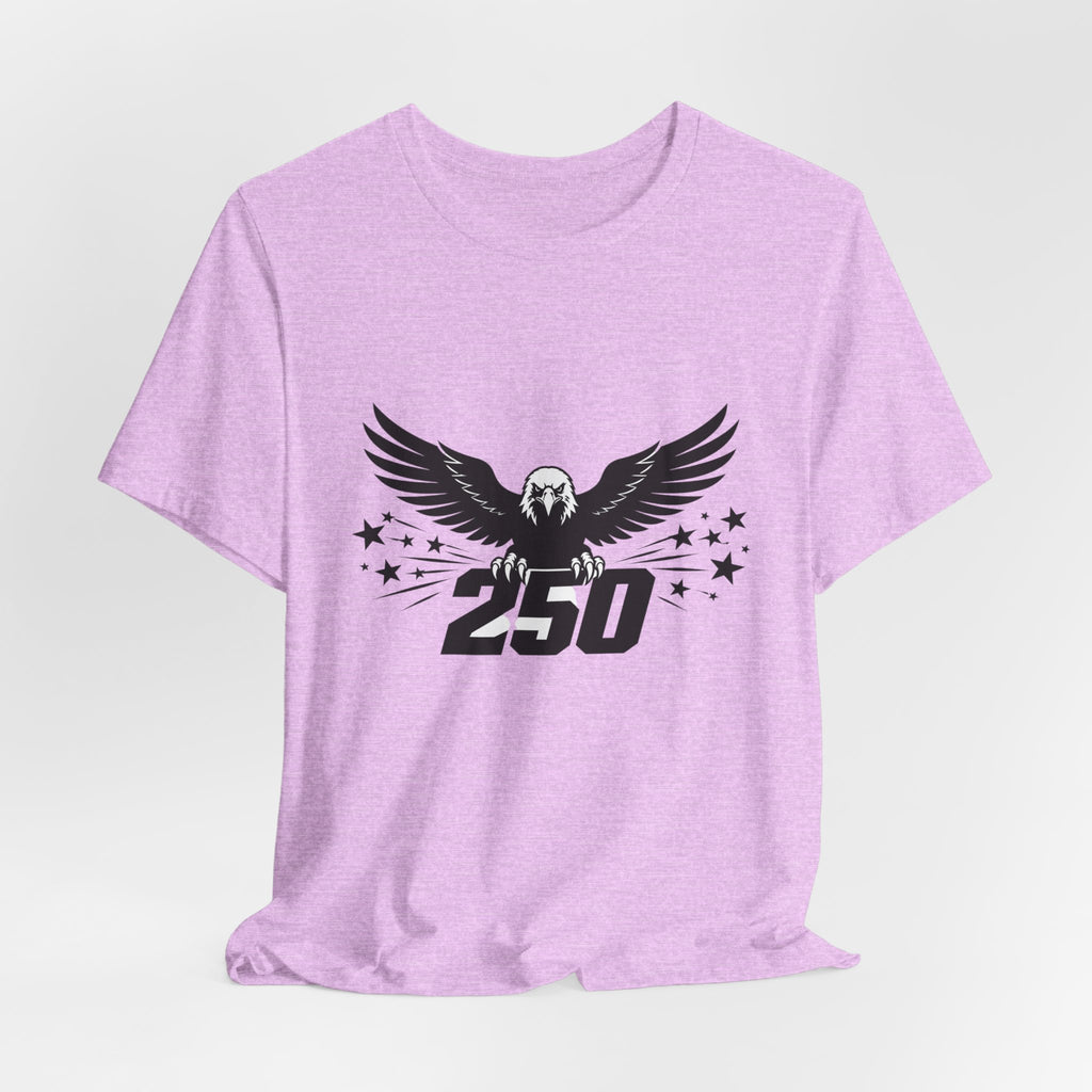 Eagle 250 Graphic T-shirt —  Unisex Patriotic Independence Day T-shirt (multiple colors available)