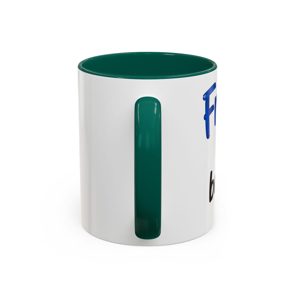 "Free to be Me" Coffee Mug – 11oz/15oz Patriotic Ceramic Mug (multiple colors available)