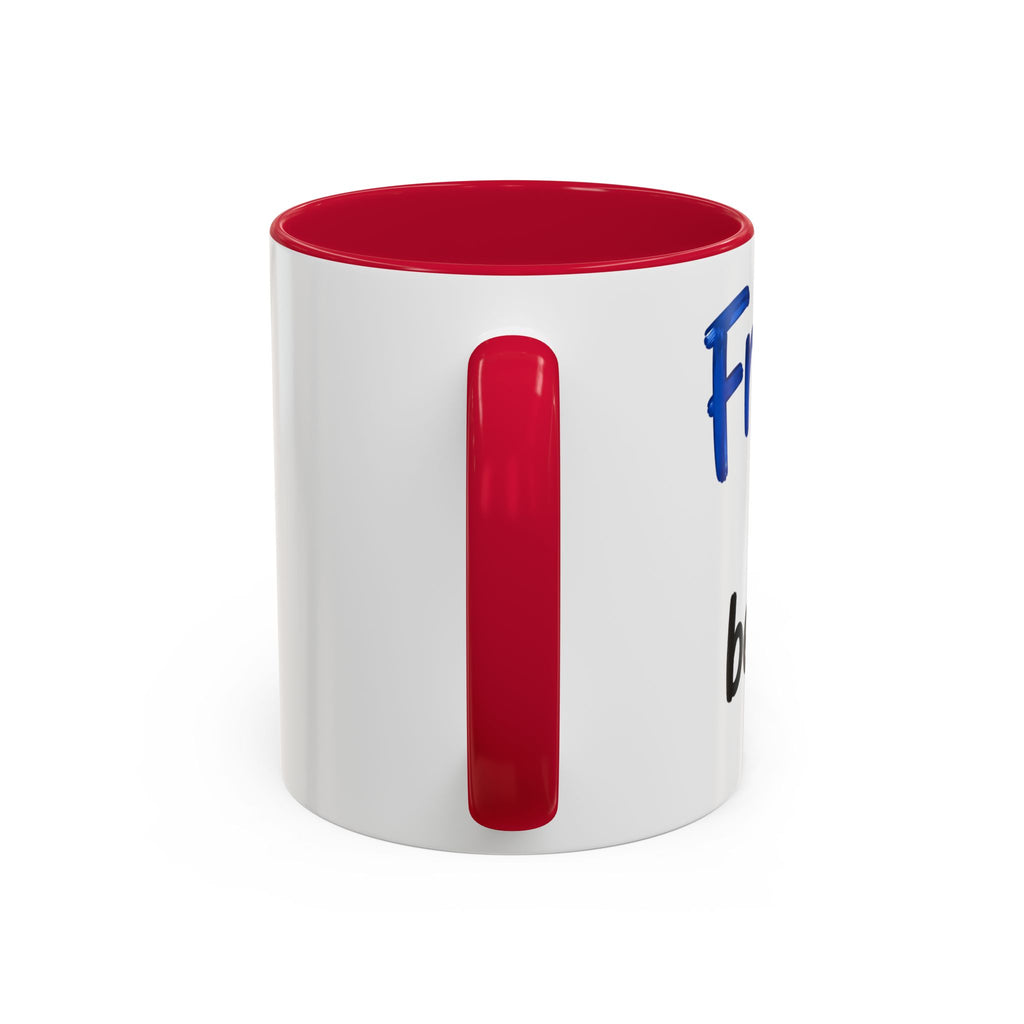 "Free to be Me" Coffee Mug – 11oz/15oz Patriotic Ceramic Mug (multiple colors available)