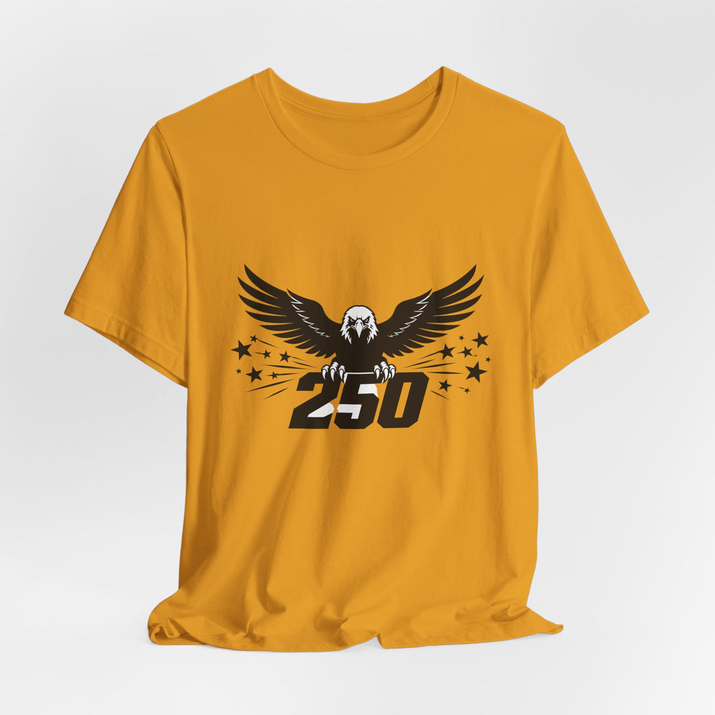 Eagle 250 Graphic T-shirt —  Unisex Patriotic Independence Day T-shirt (multiple colors available)