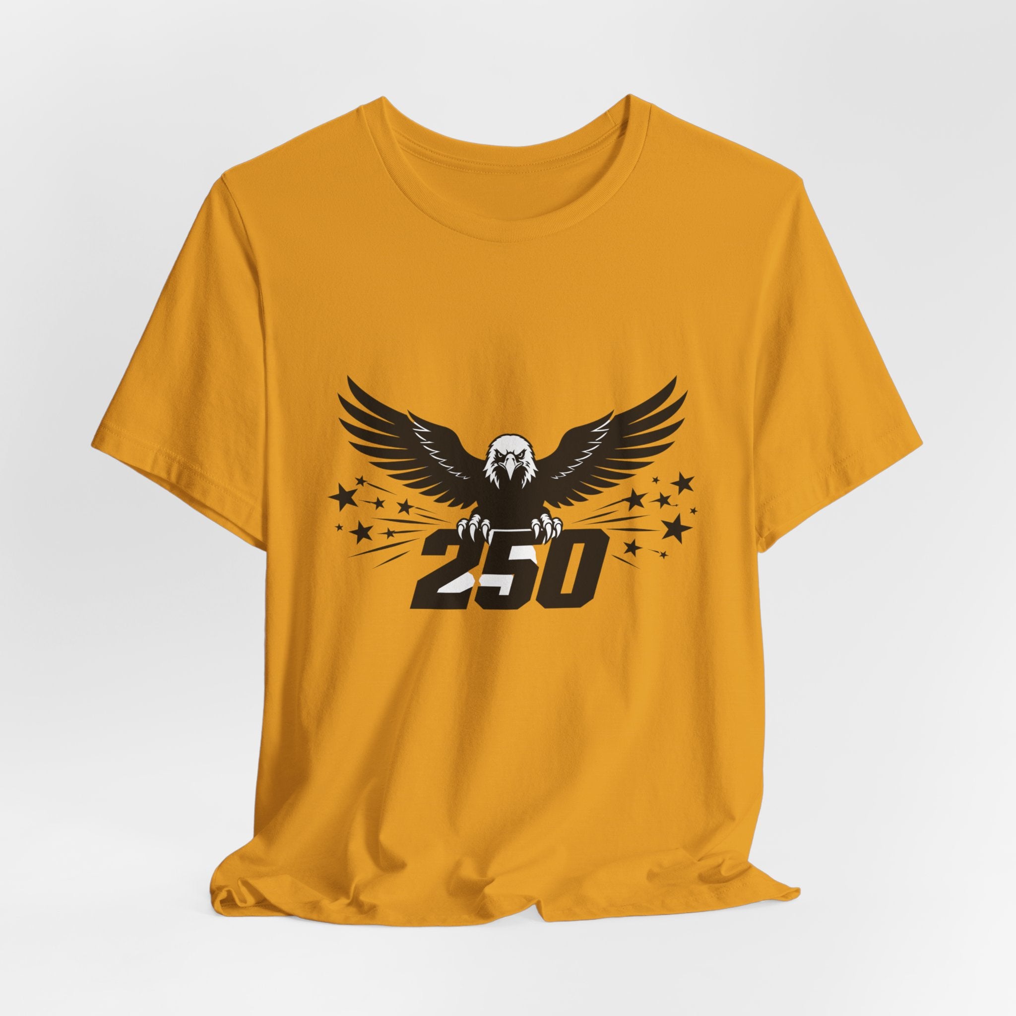Eagle 250 Graphic T-shirt —  Unisex Patriotic Independence Day T-shirt (multiple colors available)