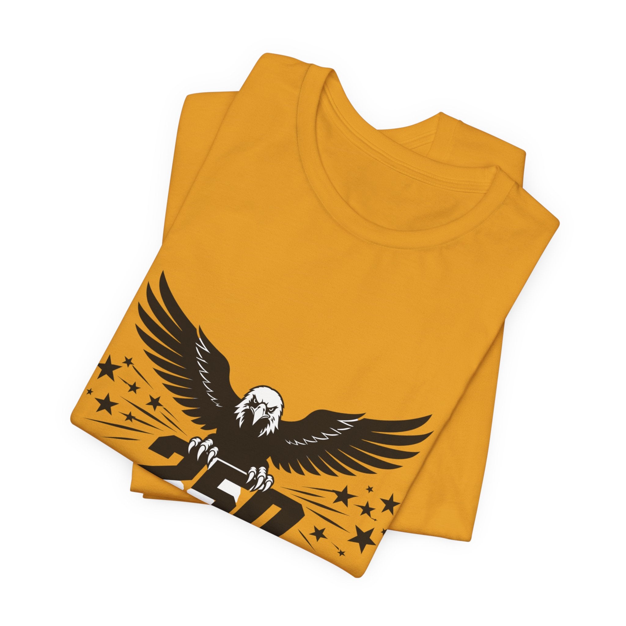 Eagle 250 Graphic T-shirt —  Unisex Patriotic Independence Day T-shirt (multiple colors available)