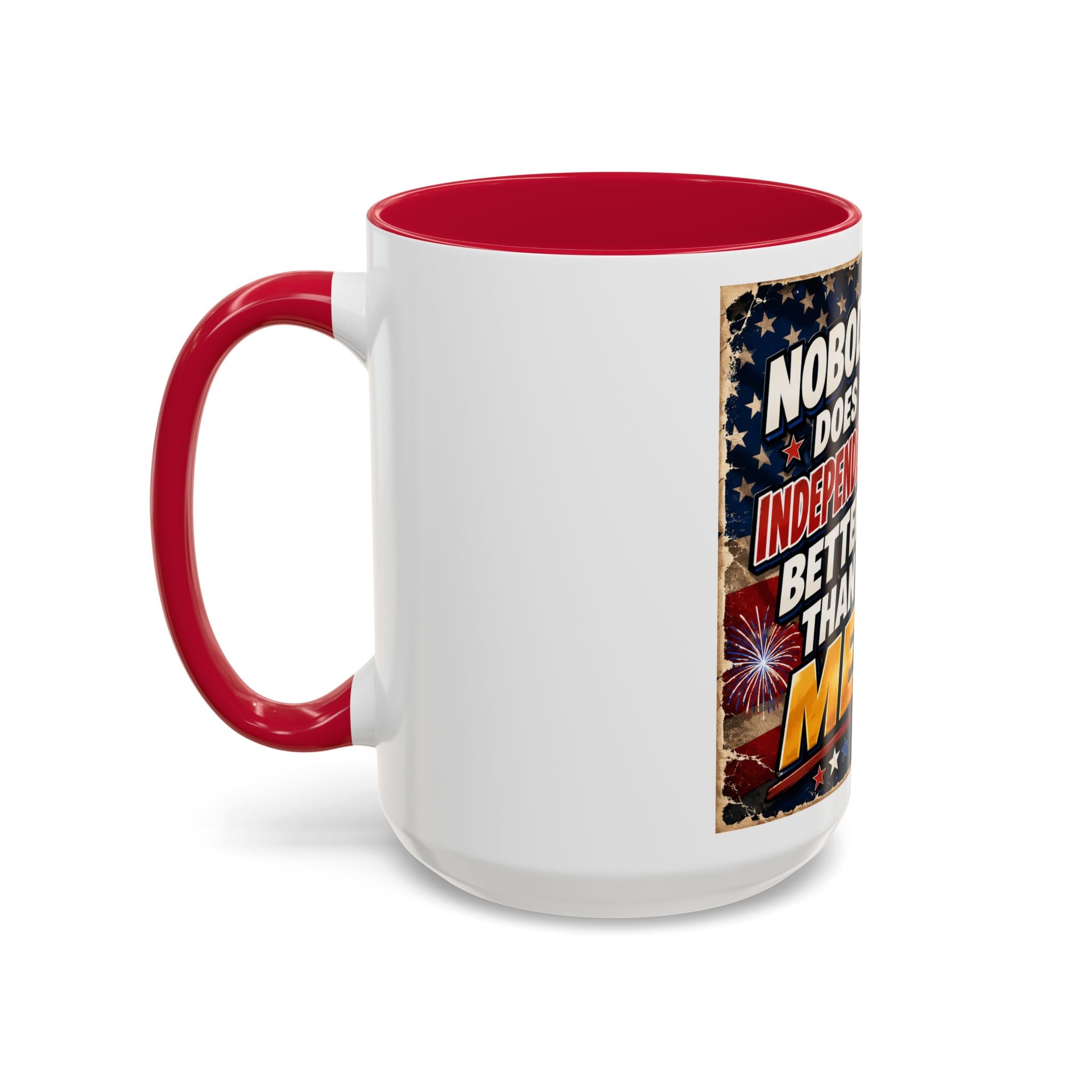 Patriotic Eagle Trump Mug – "Nobody Does Independence Better Than Me" (11oz/15oz)