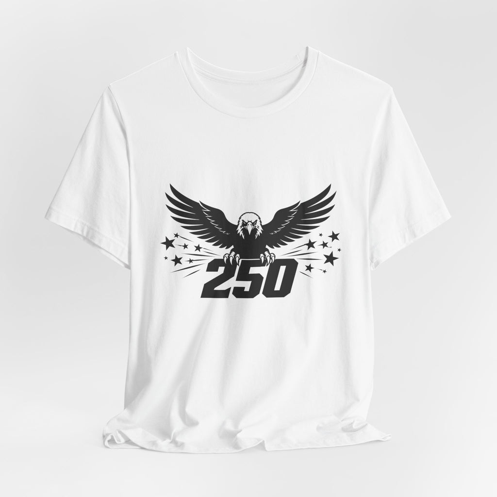 Eagle 250 Graphic T-shirt —  Unisex Patriotic Independence Day T-shirt (multiple colors available)