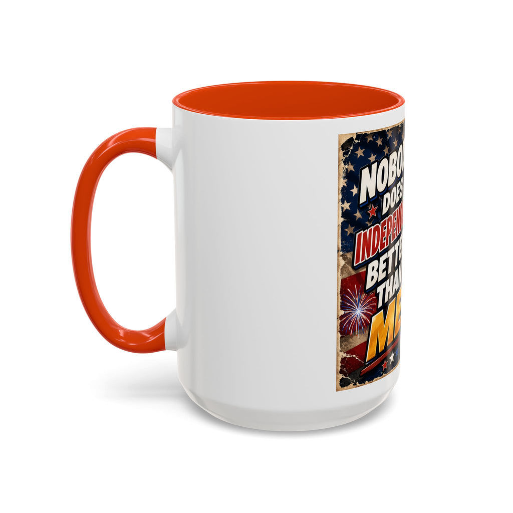 Patriotic Eagle Trump Mug – "Nobody Does Independence Better Than Me" (11oz/15oz)