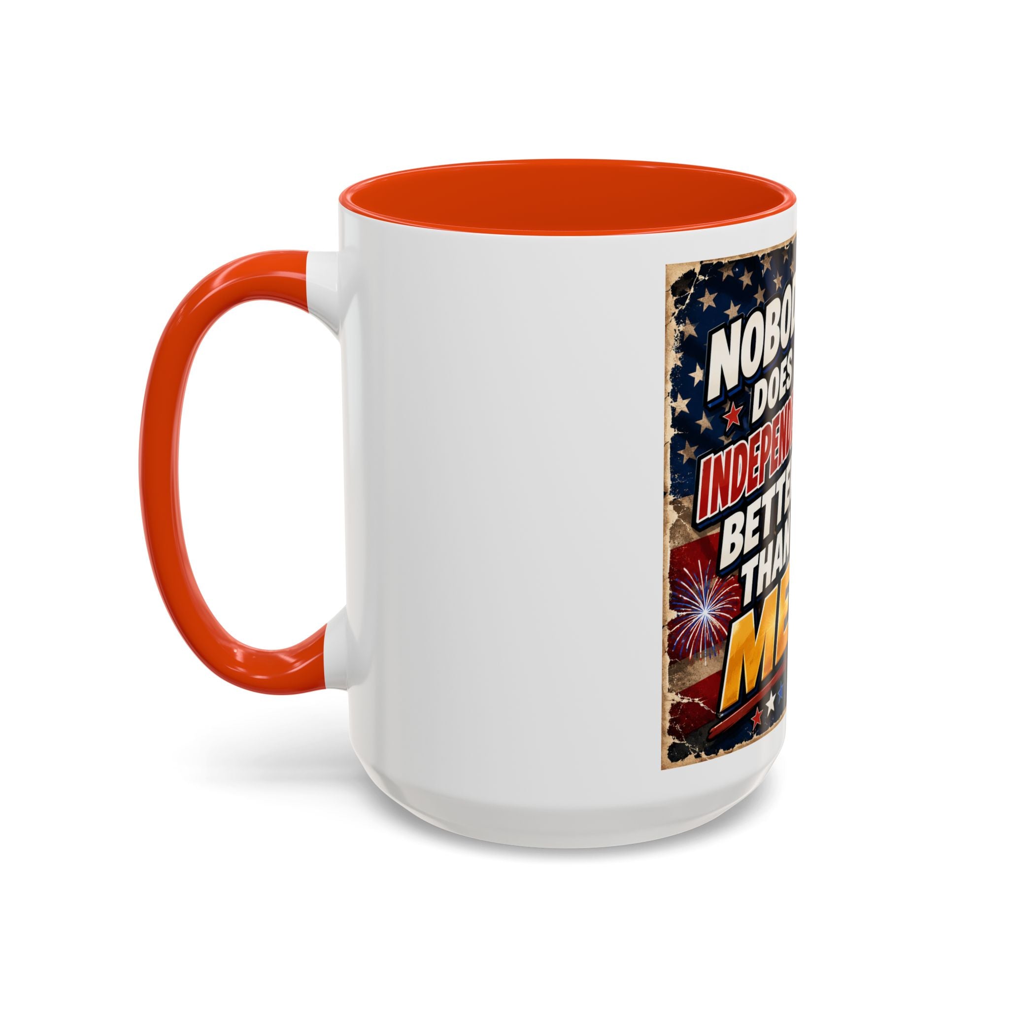 Patriotic Eagle Trump Mug – "Nobody Does Independence Better Than Me" (11oz/15oz)