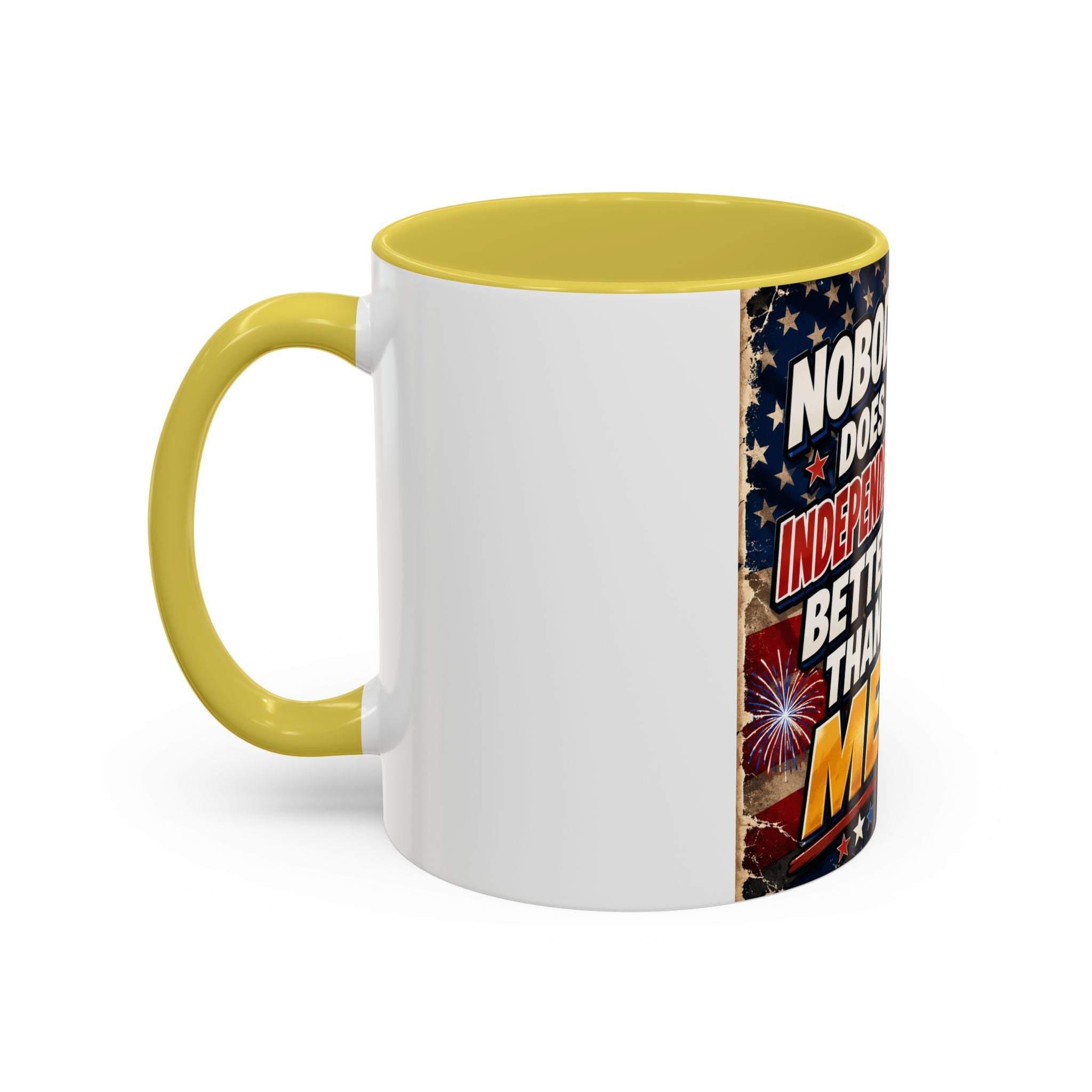Patriotic Eagle Trump Mug – "Nobody Does Independence Better Than Me" (11oz/15oz)