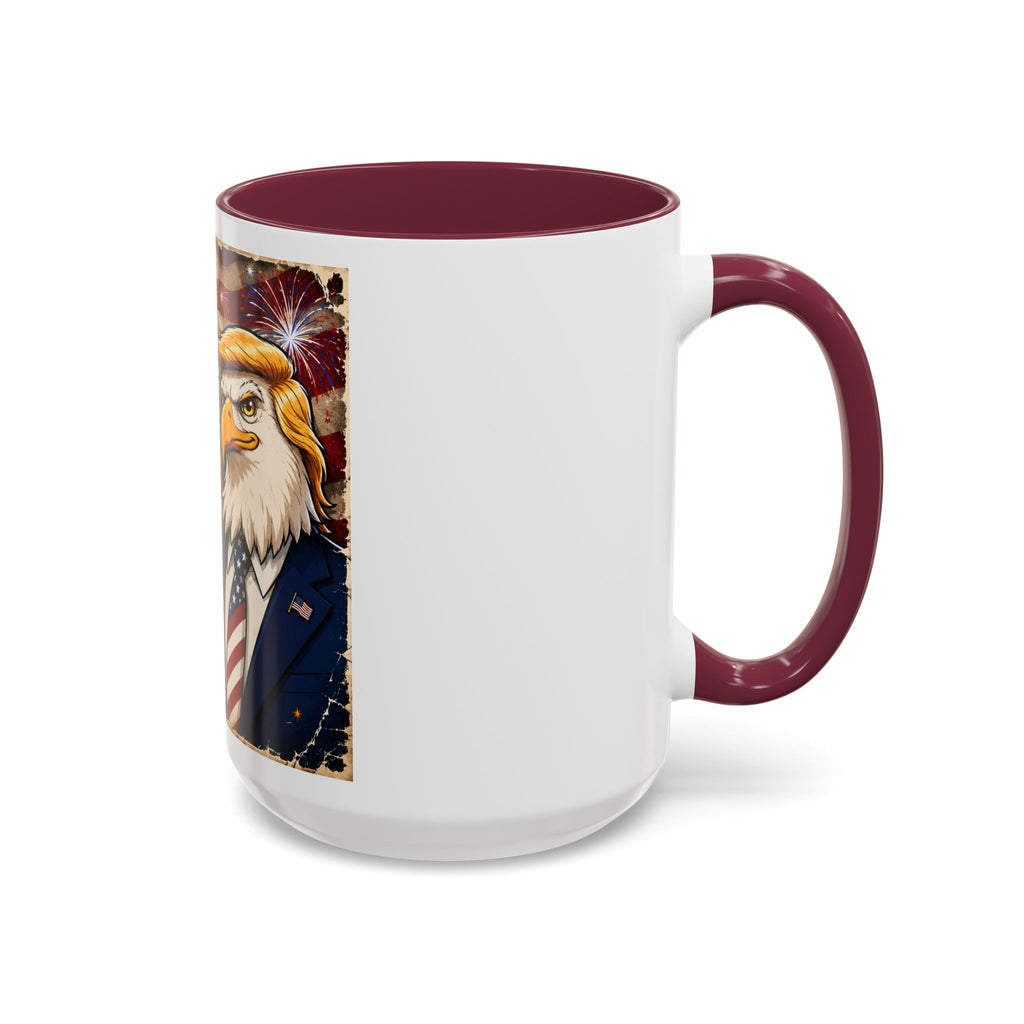 Patriotic Eagle Trump Mug – "Nobody Does Independence Better Than Me" (11oz/15oz)