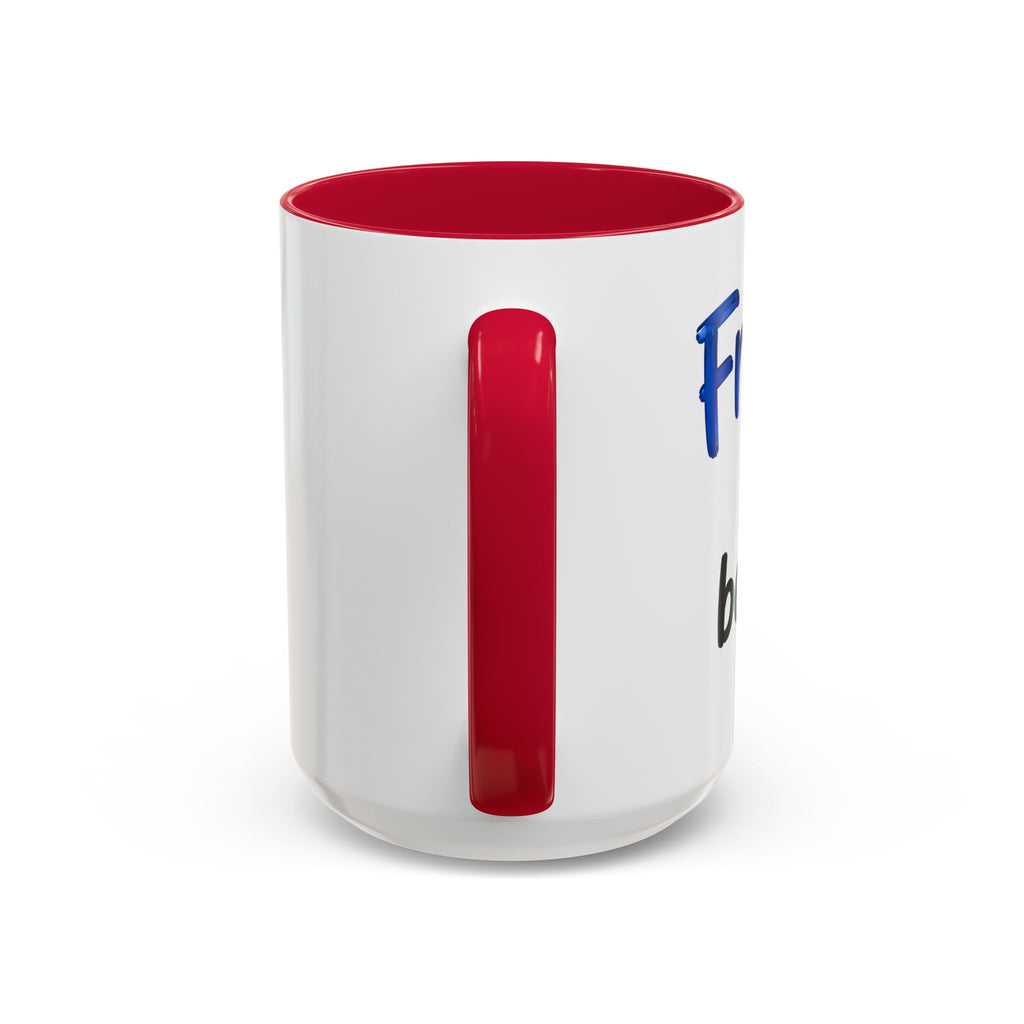 "Free to be Me" Coffee Mug – 11oz/15oz Patriotic Ceramic Mug (multiple colors available)