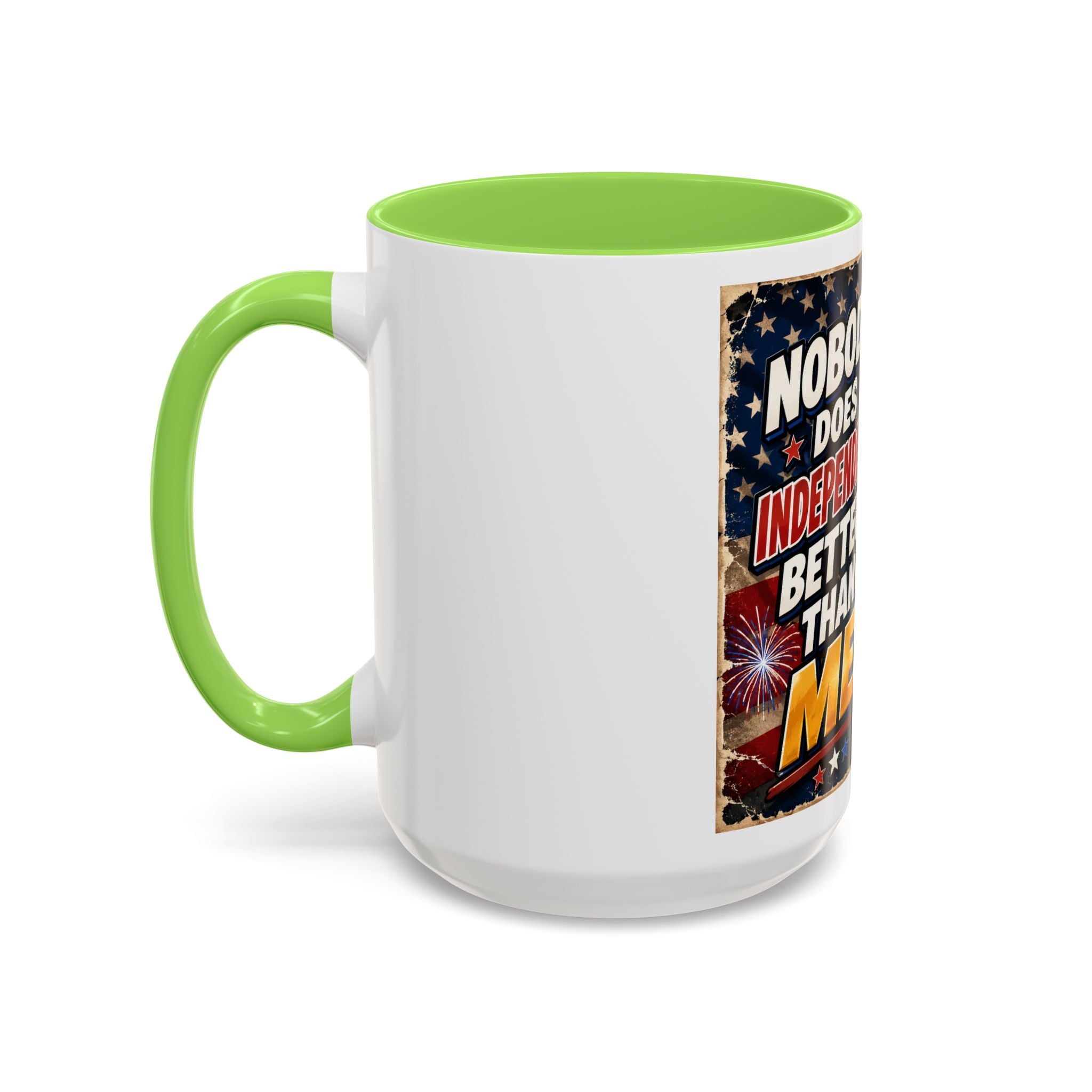 Patriotic Eagle Trump Mug – "Nobody Does Independence Better Than Me" (11oz/15oz)