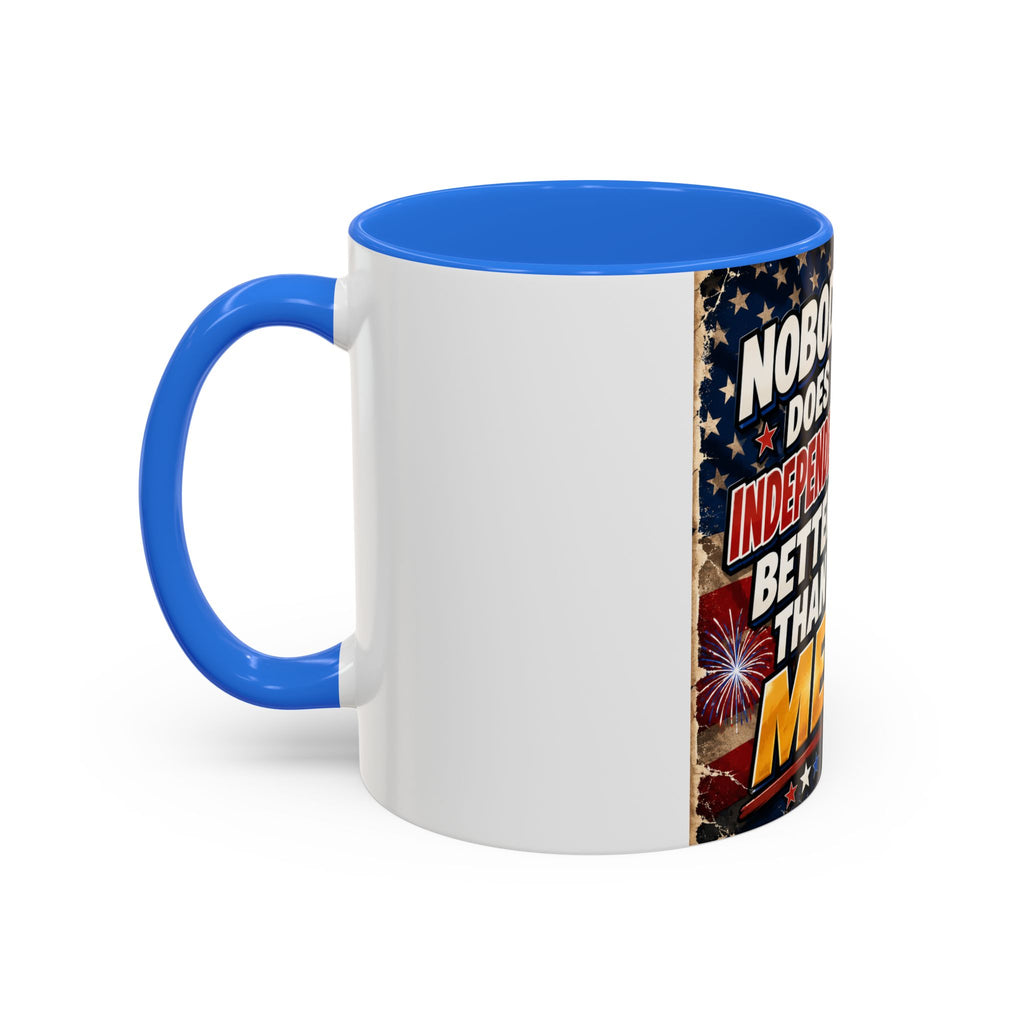 Patriotic Eagle Trump Mug – "Nobody Does Independence Better Than Me" (11oz/15oz)