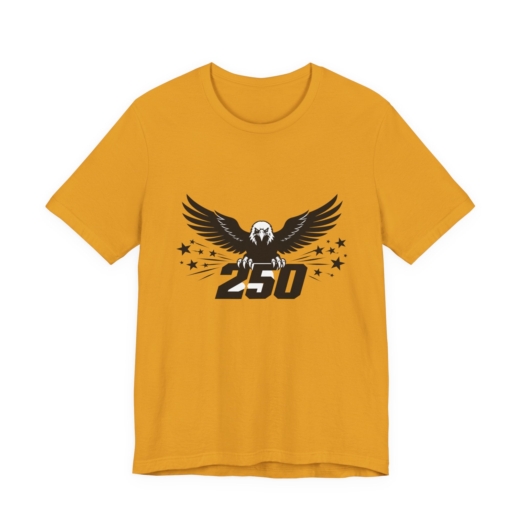 Eagle 250 Graphic T-shirt —  Unisex Patriotic Independence Day T-shirt (multiple colors available)