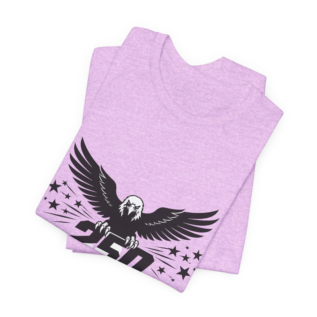 Eagle 250 Graphic T-shirt —  Unisex Patriotic Independence Day T-shirt (multiple colors available)