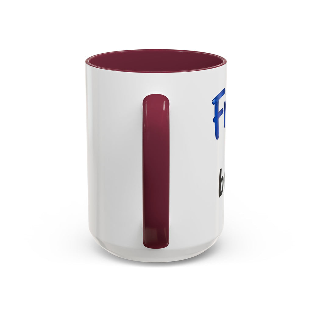 "Free to be Me" Coffee Mug – 11oz/15oz Patriotic Ceramic Mug (multiple colors available)