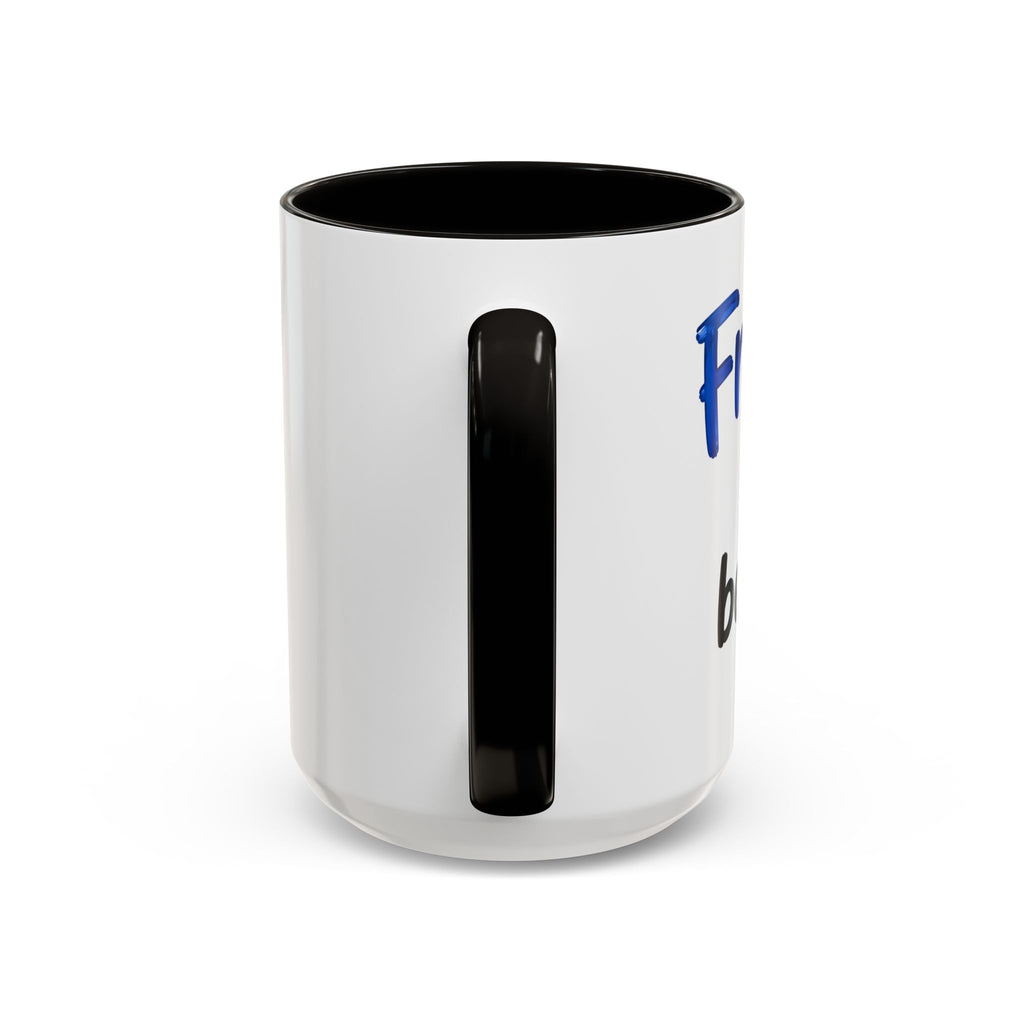 "Free to be Me" Coffee Mug – 11oz/15oz Patriotic Ceramic Mug (multiple colors available)