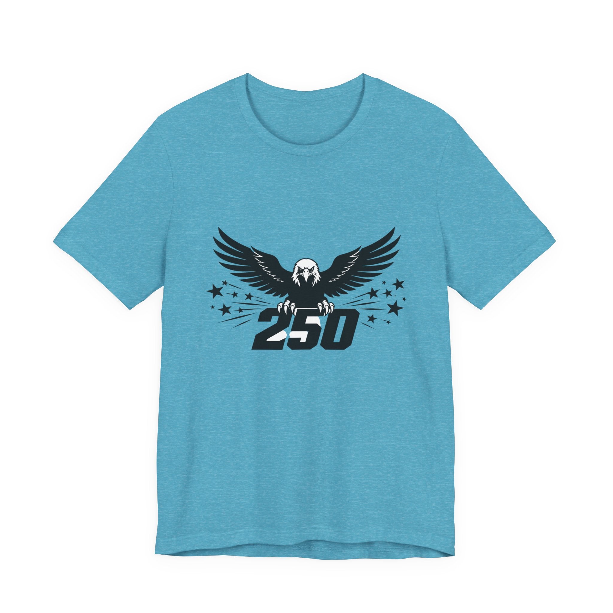 Eagle 250 Graphic T-shirt —  Unisex Patriotic Independence Day T-shirt (multiple colors available)
