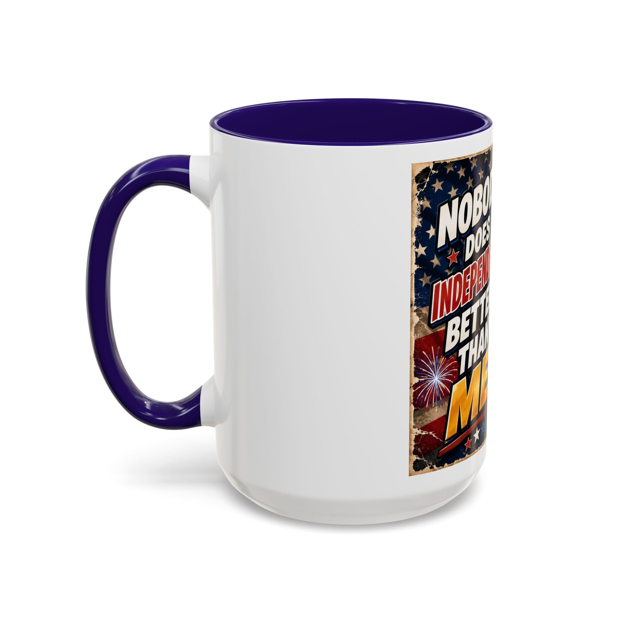 Patriotic Eagle Trump Mug – "Nobody Does Independence Better Than Me" (11oz/15oz)
