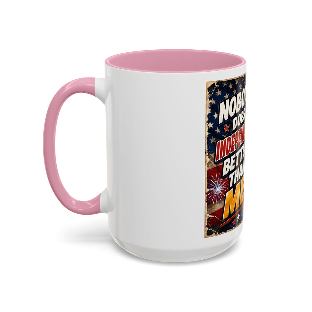 Patriotic Eagle Trump Mug – "Nobody Does Independence Better Than Me" (11oz/15oz)